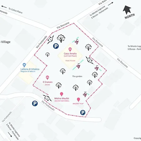 Il Granaio - Historic Molino Maufet Watermill - Βίλα